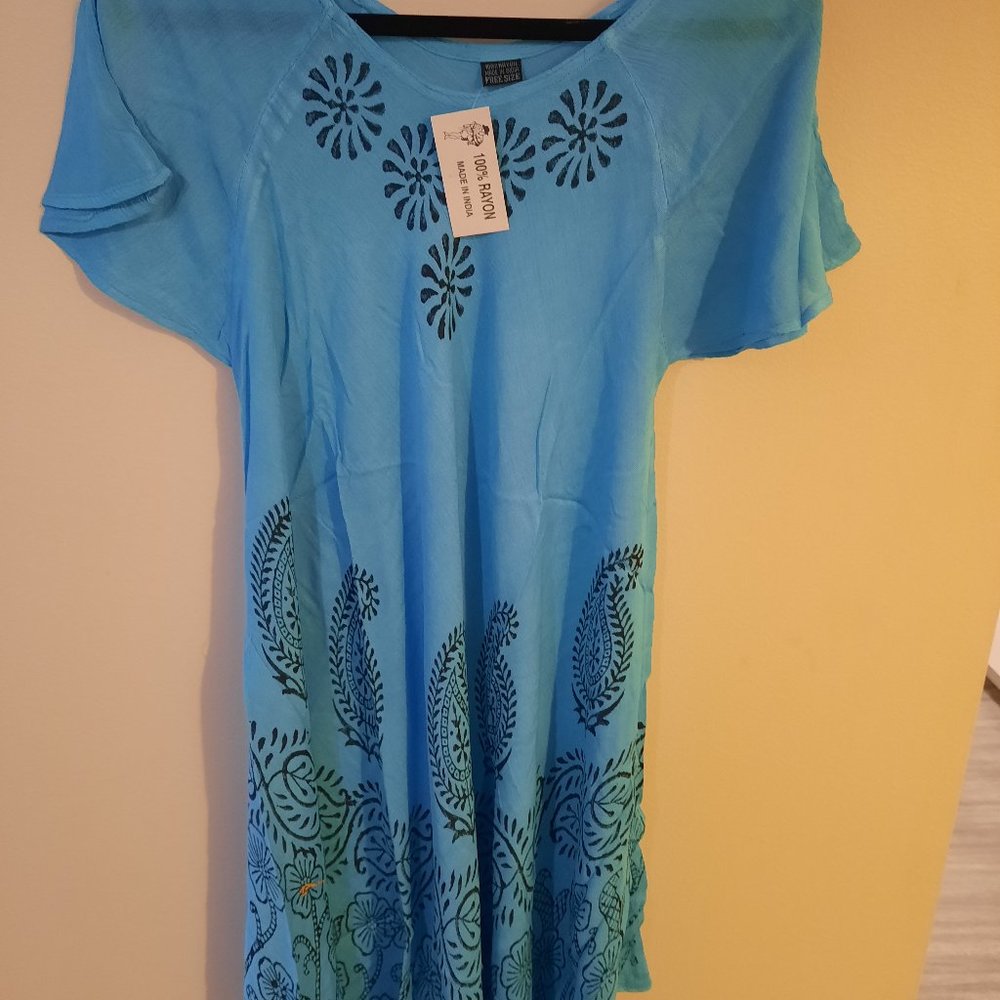 Beautiful Blue Summer Dress